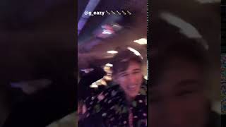Machine Gun Kelly, G-Eazy instagram story