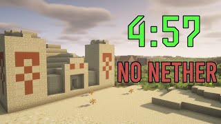 I beat Minecraft WITHOUT The Nether