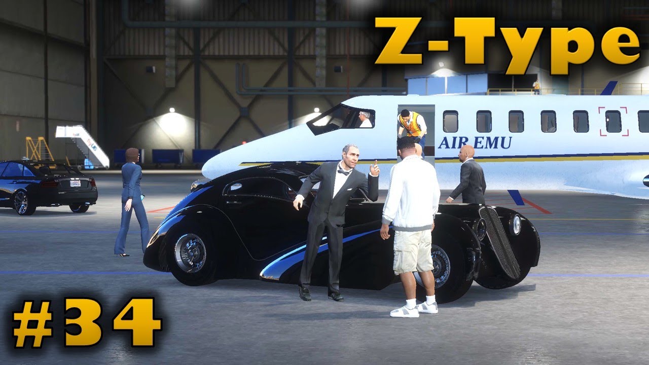 B)グランド・セフト・オート5 Z-Type || GTA 5 ENHANCED || Hindi || Ep-34 || #gta5 - YouTube