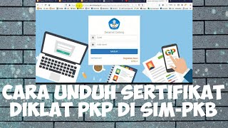 Cara Unduh Sertifikat Diklat PKP di SIM-PKB screenshot 1
