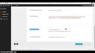 Ora - Theme options Overview