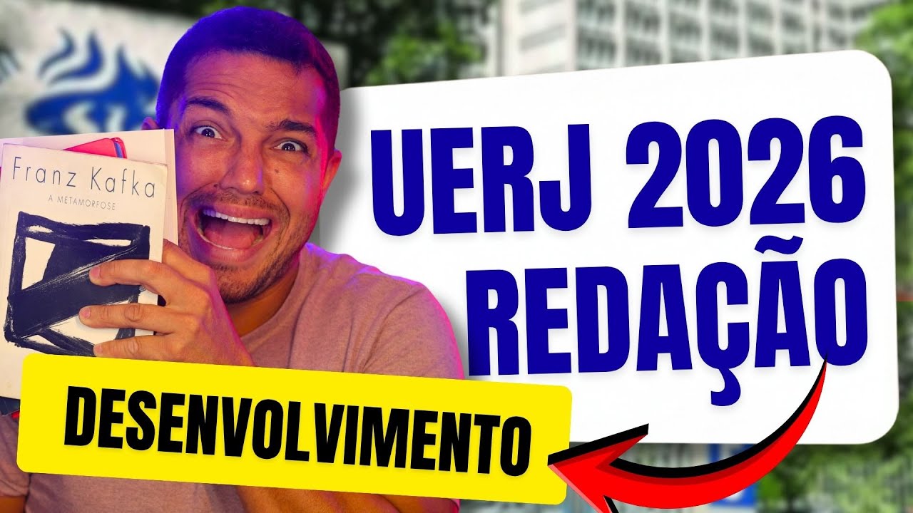 Como é o desenvolvimento da Redação UERJ | Aula 05 | Curso Gratuito