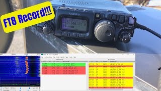 FT8 Digital Record: Ham Radio on the 3.4 GHz band