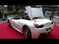 【フェラーリ 458スパイダー 日本発表】ルーフ開閉