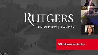 EOF Transfer Info Session- Spring 2021 Applicants
