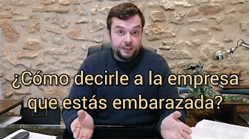 ¿Puede mi jefe decir a RRHH que estoy embarazada?