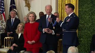 Biden Awards Clinton The Medal Of Freedom