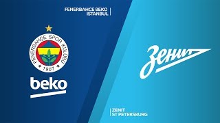 Fenerbahce Beko Istanbul - Zenit St Petersburg Highlights | EuroLeague, RS Round 15