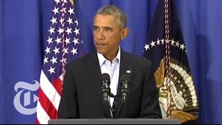 Famous Obama: ISIS a 'Cancer' That Must Be Extracted | The New York Times Wealth