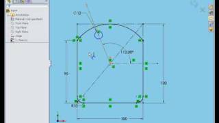 solidworks Sketch Construction Geometry