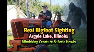 Real Bigfoot Sighting Argyle Lake, Illinois:  Mimicking Creature & Eerie Howls