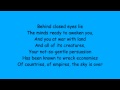 Serj Tankian - Sky Is Over w/ lyrics