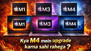 M1 vs M3 vs M4 MacBook 😱 | Android Studio, Editing & Real Use Test | Seal Breaker