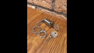 Hướng dẫn cách thay ổ khóa tủ locker (V2)