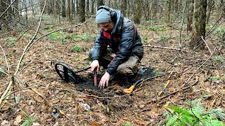 Видео Лесная заброшенная деревня продолжает радовать находками! (автор: Евгений Хрусталев)