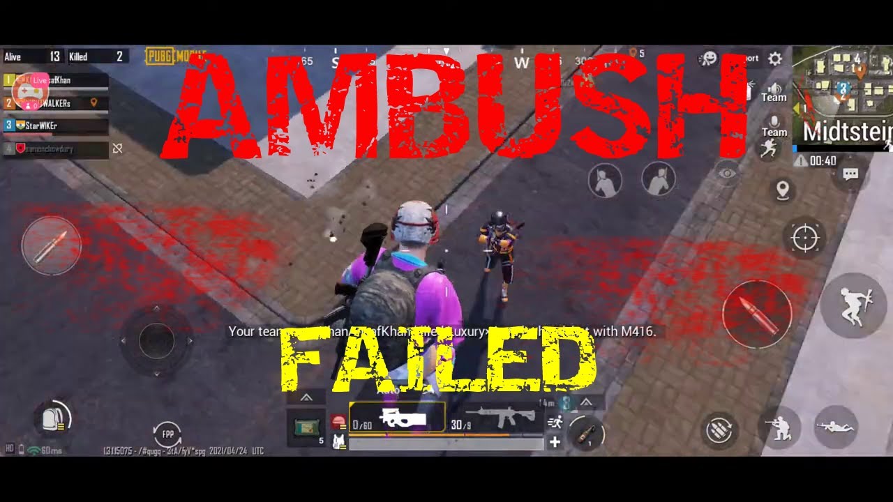 PUBG Ambush Fail - Watch Until the End