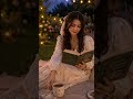 "As twilight paints the sky, every flower catches a little piece of starlight. ✨🌿🌙"
