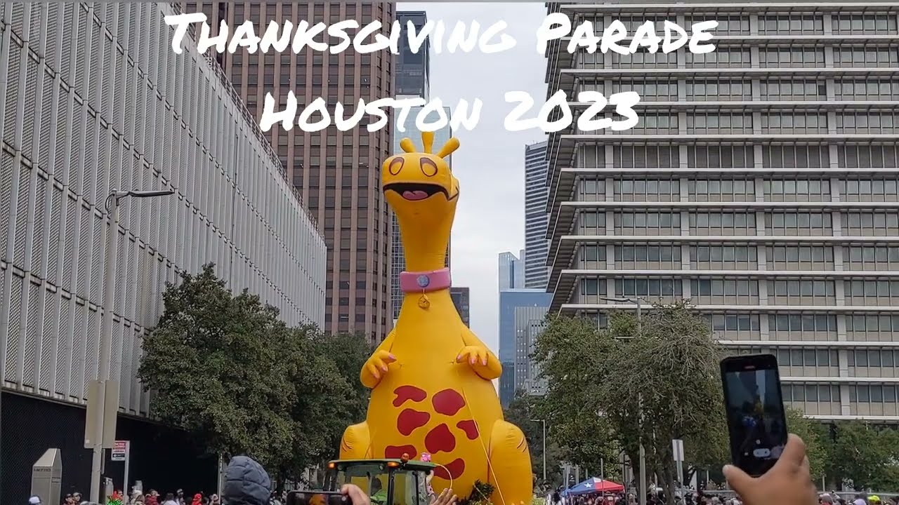 Thanksgiving Day Parade Houston Downtown 2023 USA 