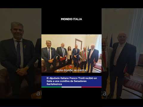 🇮🇹🤝🇦🇷 Santa Fe e Italia fortalecen sus vínculos institucionales
