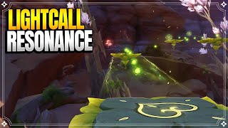 Lightcall Resonance World Quests puzzles Genshin Impact