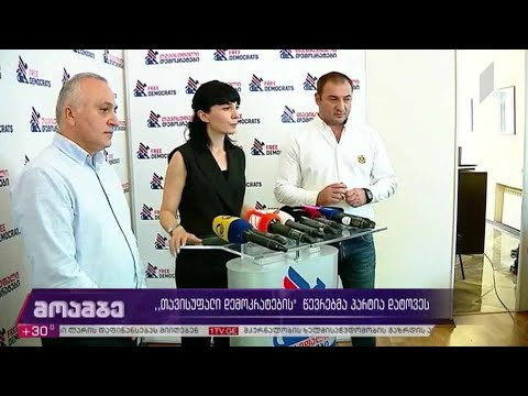 „თავისუფალი დემოკრატები“ პარტიის წევრებმა დატოვეს