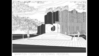 Wharton County Veterans Memorial -  dedication Nov 11, 1986  (15 min video)