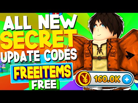 ALL NEW SECRET *TITANS* UPDATE CODES In Roblox Anime Warriors Simulator! 