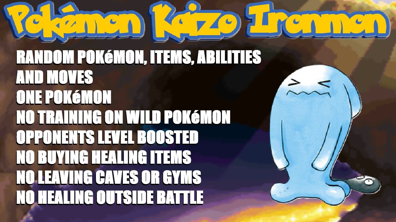 NEW SETUP,  WHO DIS? - POKEMON KAIZO IRONMON HGSS