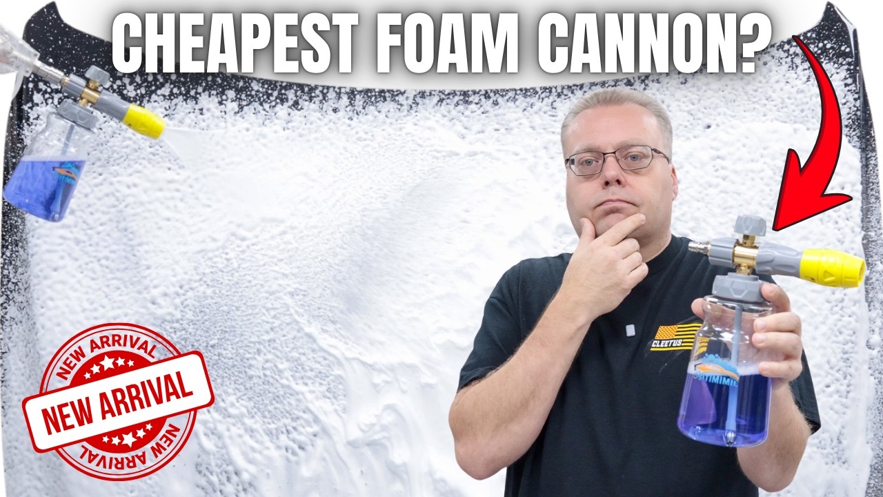 CHEAPEST AMAZON Foam Cannon? | Sitimimil Foam Cannon | Review & Testing