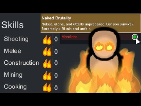 ALL Passions, NO Skills | Rimworld Solo Colonist on Merciless Difficulty #1