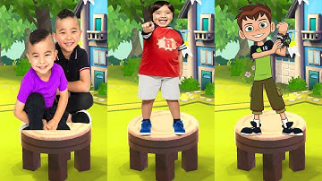 CKN Toys Car Hero Run VS Ben 10 Up To Speed VS Tag with Ryan All Characters Unlocked