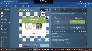 Chess.com 1 min bullet 5 win speedrun WR [12:01.83]