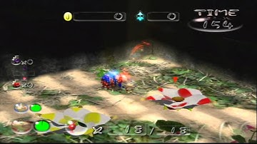 Pikmin 2 Challenge Mode Walkthrough Part 23 (Hidden Garden)
