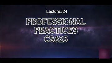 Lecture#24 "3/3 Computer Contract/Agreements in detail "CS625 Professional Practices Urdu/Hindi
