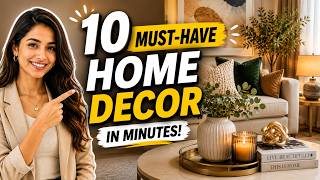 Stop Buying Cheap Decor! 10 Home Items That Instantly Make Your Home Look Luxury