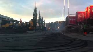 Drifting at Volvo maskin service 6 Drifting at Volvo maskin service 6