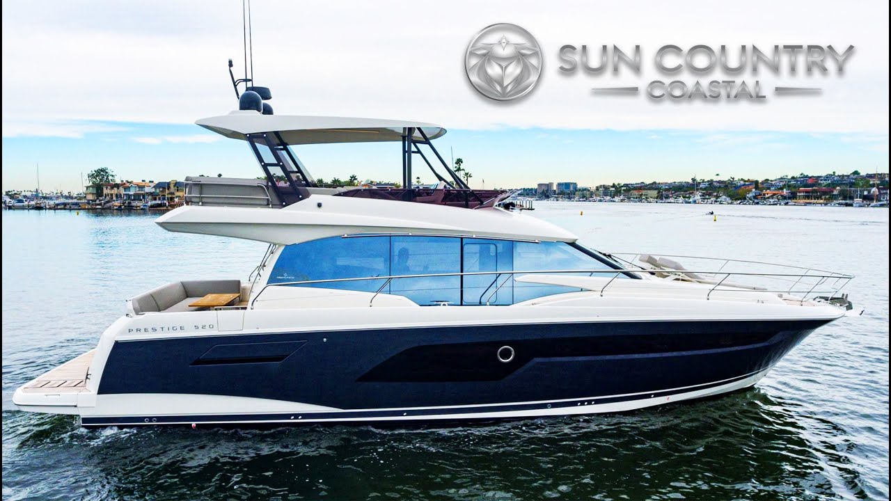 2020 Prestige 520 Flybridge | Live Walk Through