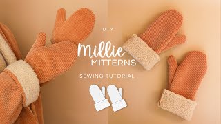 Millie Sherpa Mittens | DIY Mitten Gloves | Beginner-Friendly Sewing Tutorial