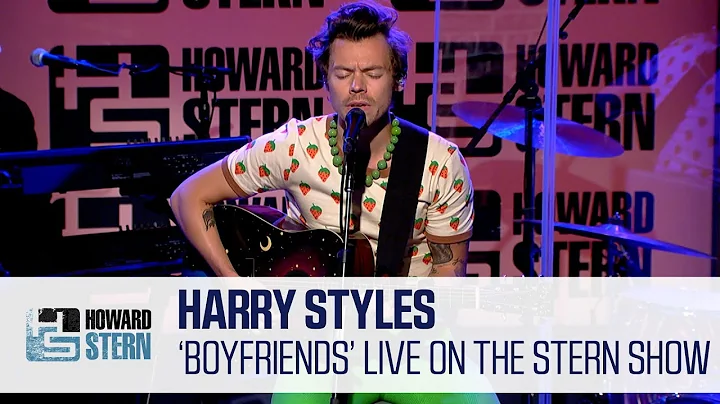 Harry Styles Boyfriends Live on the Stern Show