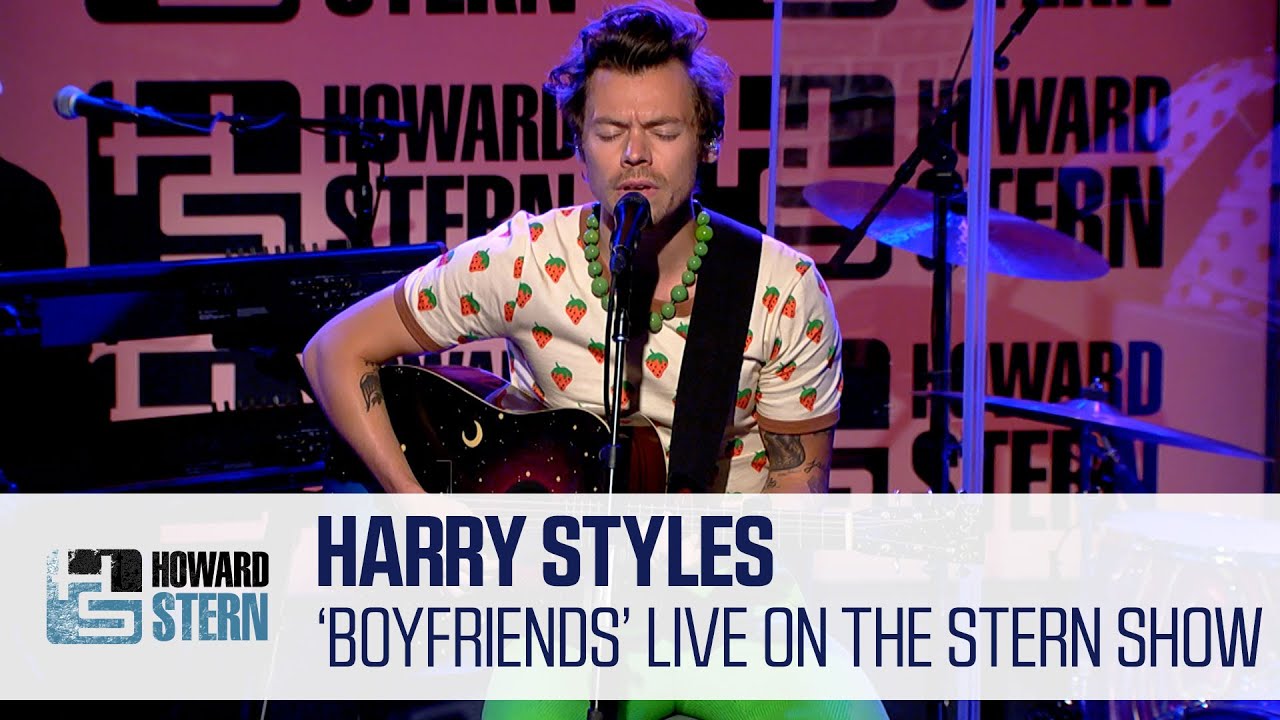 Harry Styles “Boyfriends” Live on the Stern Show