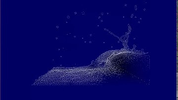Smoothed particle hydrodynamics on CUDA