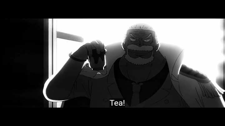 Garp vs Aokiji part 2