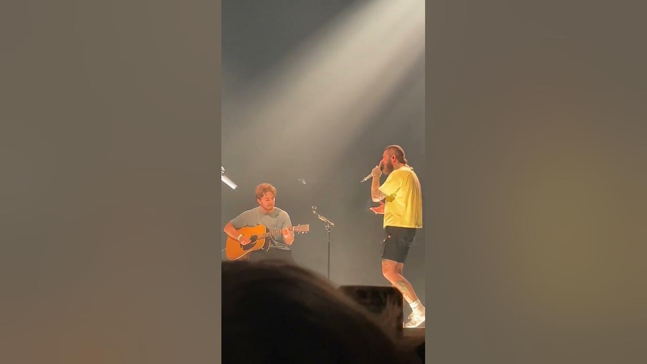 Post Malone Stay with fan