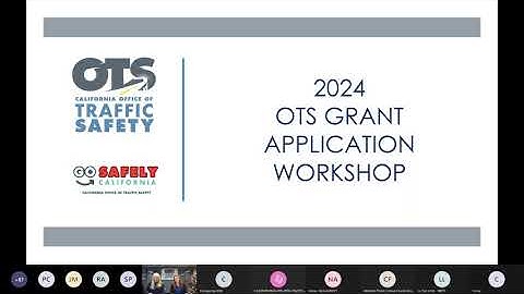 2024 OTS Grant Application Workshop