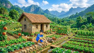 Download Lagu Living Off-Grid: Building a Handmade Pumpkin Farm from Scratch in the Countryside MP3