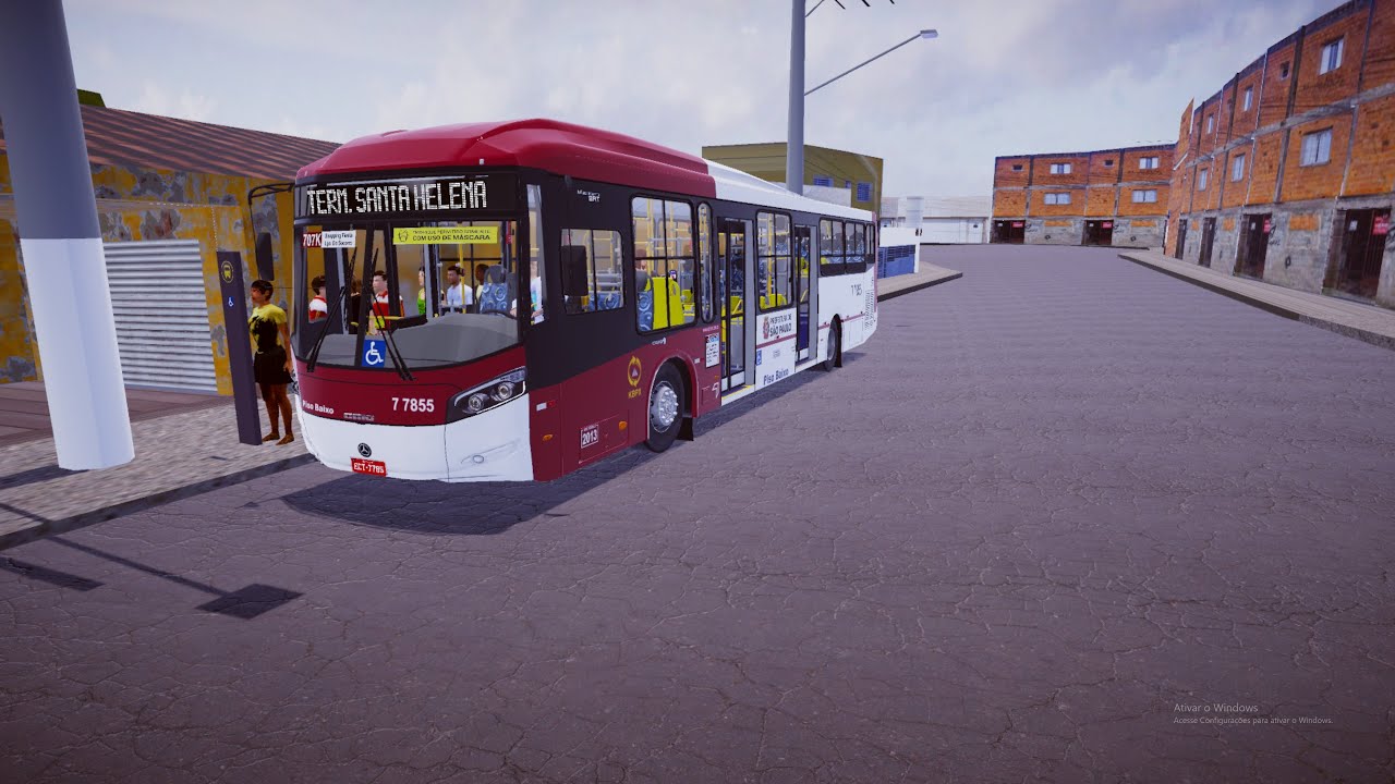 Proton Bus Simulator | Terminal Santa Helena 6001-10 - YouTube