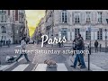 『パリ便り』パリジェンヌに大人気のお店 Sézane♡ カフェ・ピエール・エルメ｜パリVlog｜土曜の過ごし方｜パリドライブ｜4K｜SUB