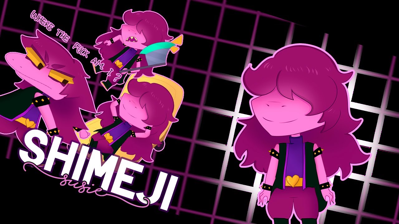 Susie shimeji Deltarune YouTube