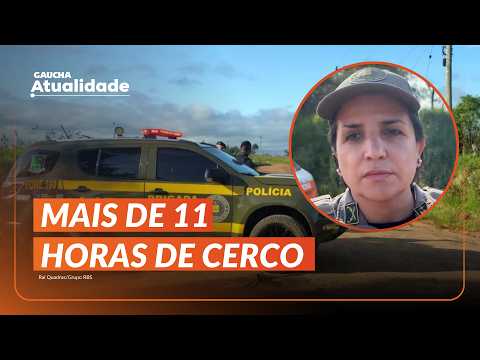 Police SURROUND CRIMINALS who shot officer in the Metropolitan Area | Gaúcha Atualidade