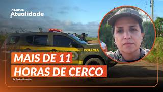 Police SURROUND CRIMINALS who shot officer in the Metropolitan Area | Gaúcha Atualidade